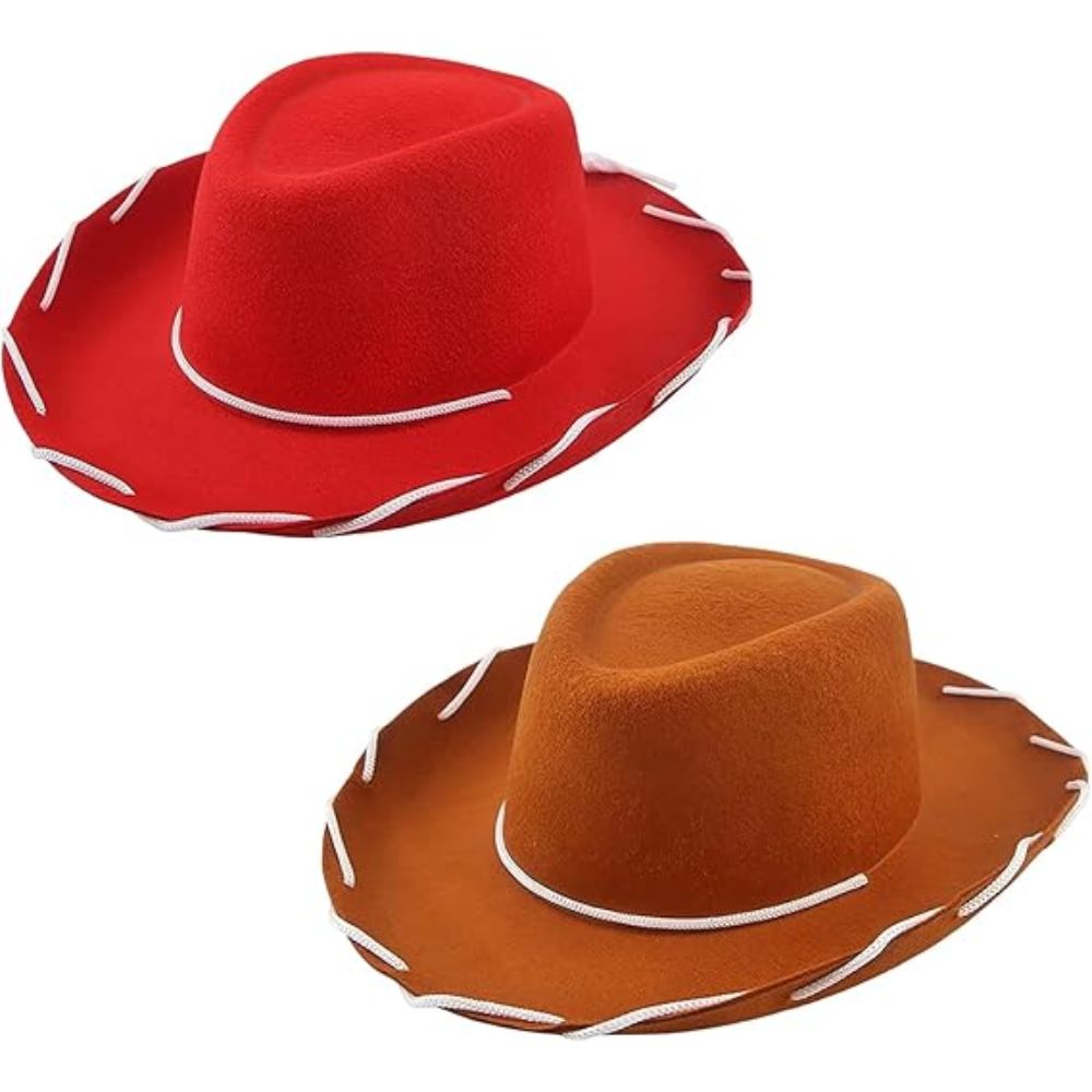 Men Accessories Pack - Fantasia Woody Jessie, Chapéu de Feltro