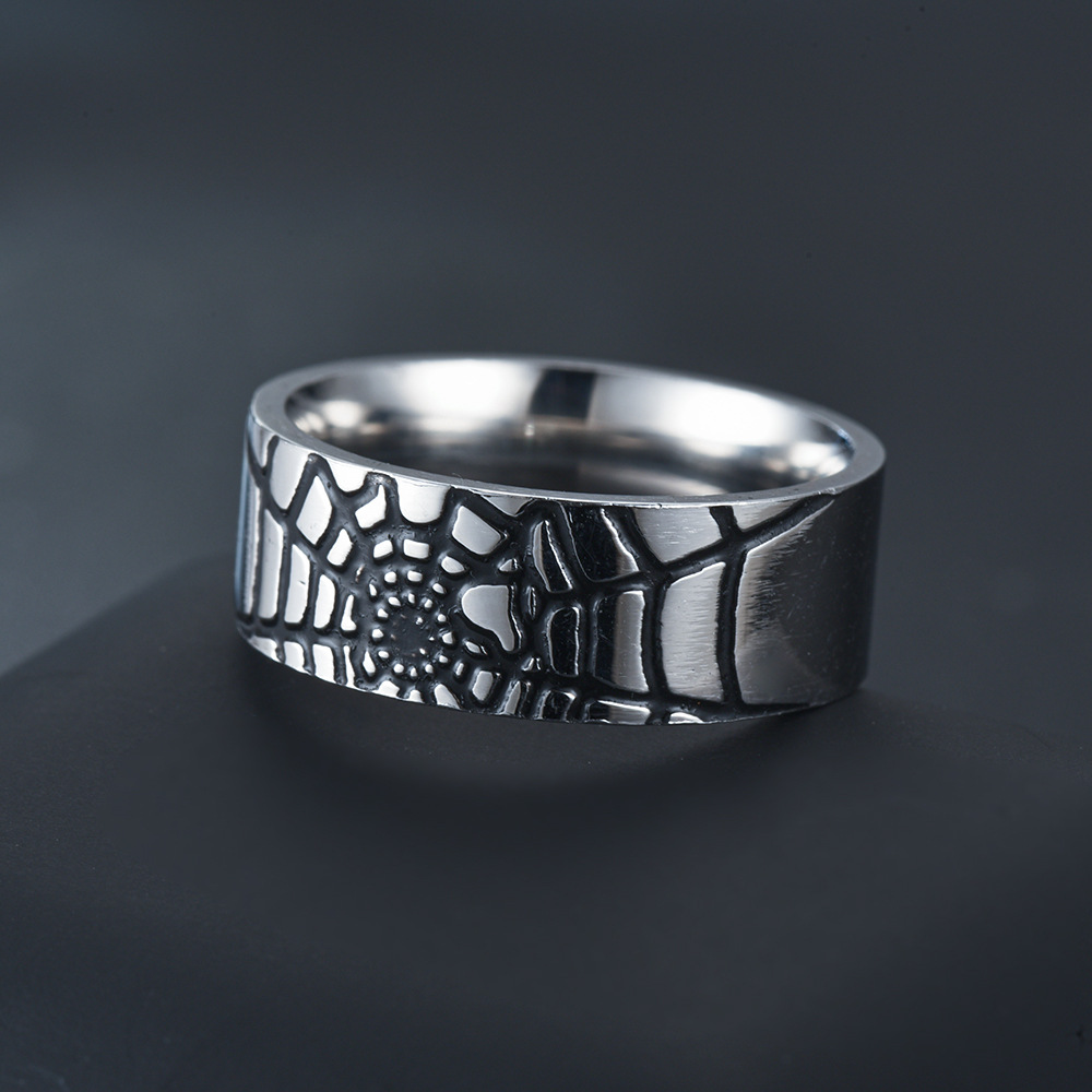 Anel de teia de aranha simples - Men'S Accessories Rings avaliação e preço