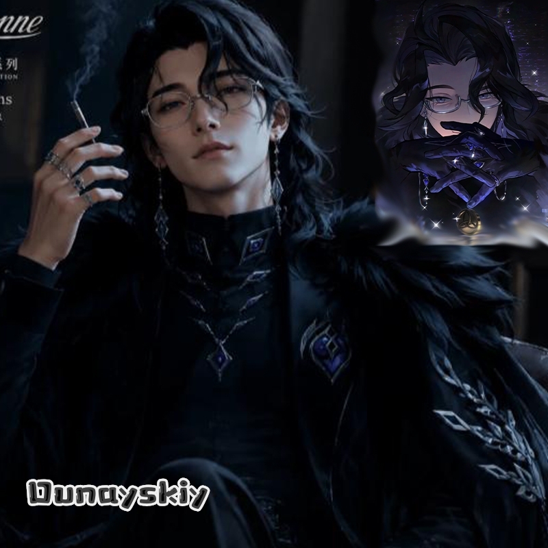 Fantasia de Cosplay Genshin Im - Men Accessories Pack avaliação e preço
