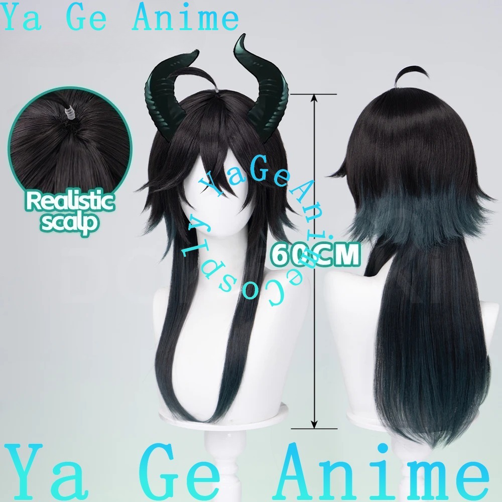 Peruca de Cosplay Idia Malleus - Men Accessories Store avaliação e preço