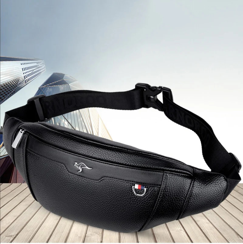 Bolsa de Cintura de Couro para - Men Accessories Pack avaliação e preço