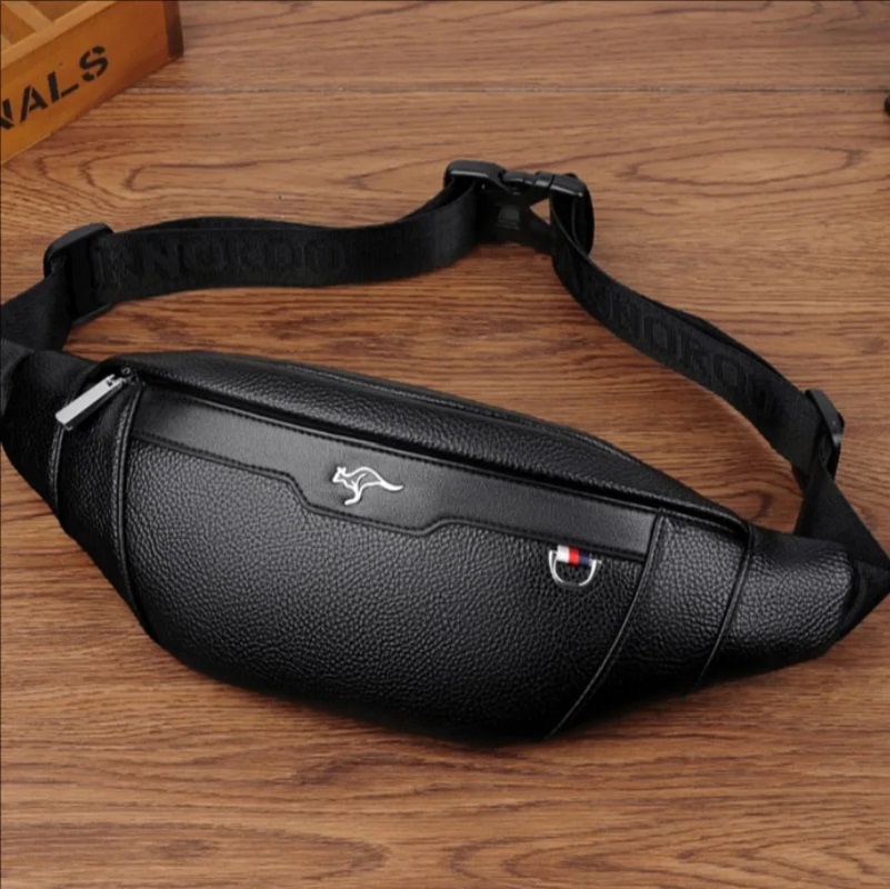 Bolsa de Cintura de Couro para - Men Accessories Pack avaliação e preço