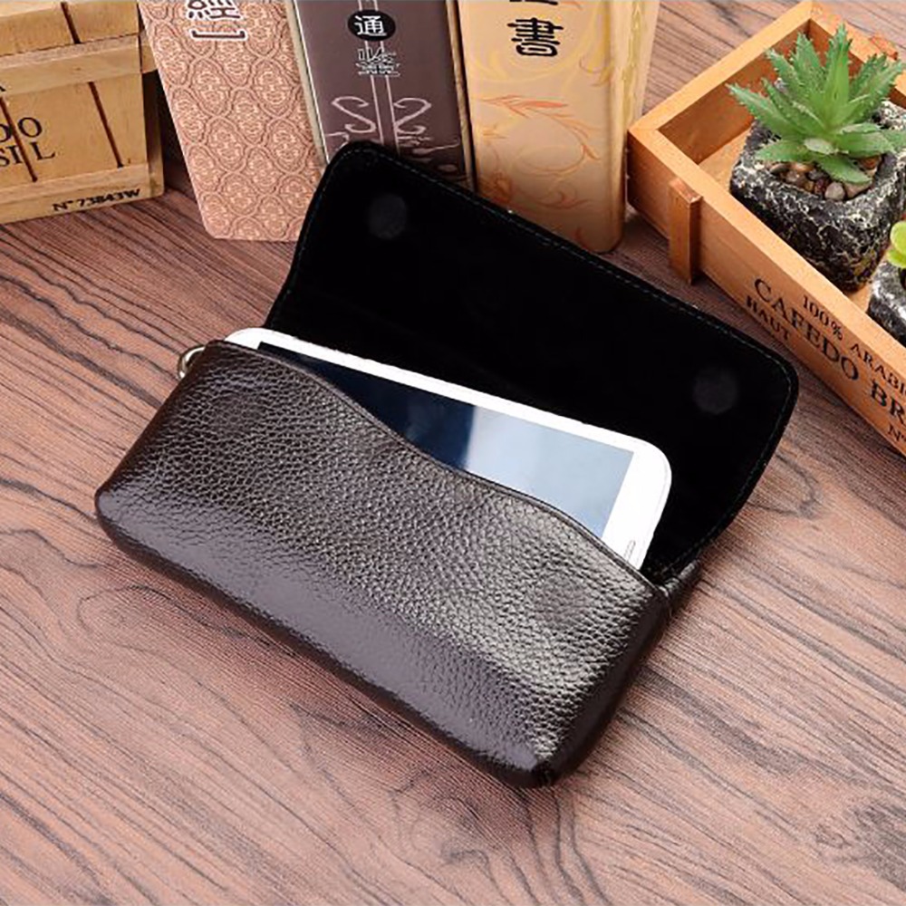 Couro genuíno Fanny Pack para  - Men Accessories Pack avaliação e preço