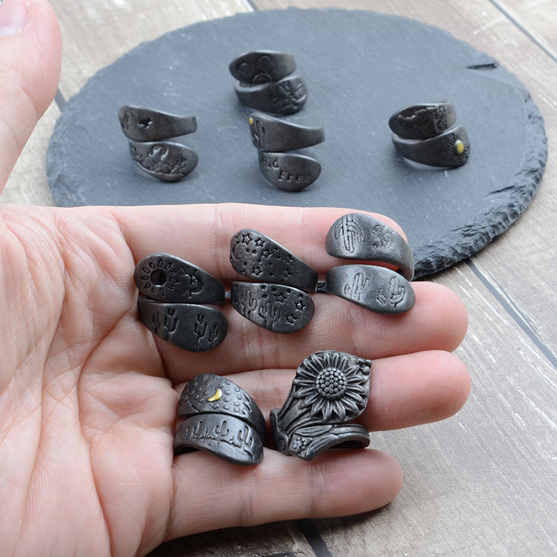 Acessórios DIY: Novo Conjunto  - Men'S Accessories Rings avaliação e preço