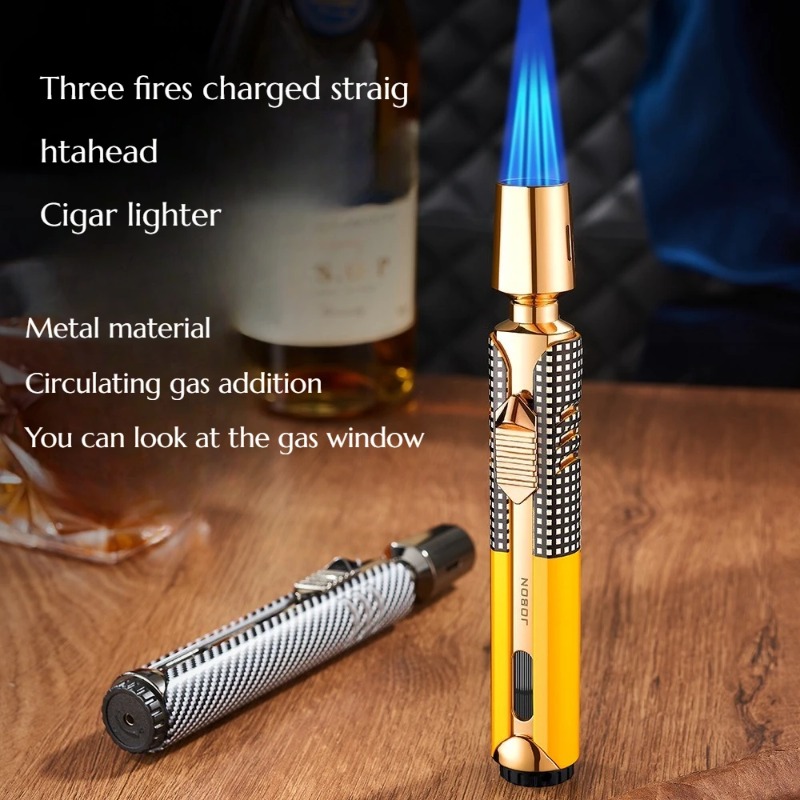 Isqueiro Maçarico JOBON de Met - Lighter Windproof avaliação e preço