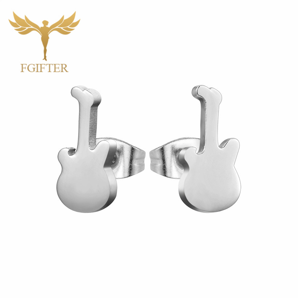12 Pares de Brincos de Guitarr - Men Accessories Store avaliação e preço