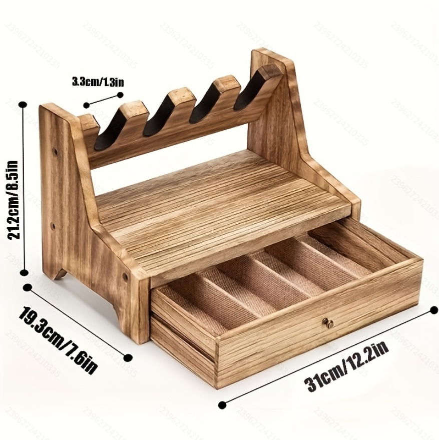Suporte de Madeira Maciça para - Men Accessories Store avaliação e preço