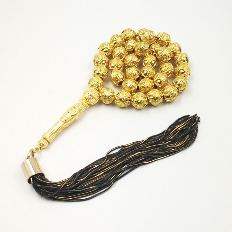 Ouro tasbih profissional misba - Men Accessories Store avaliação e preço