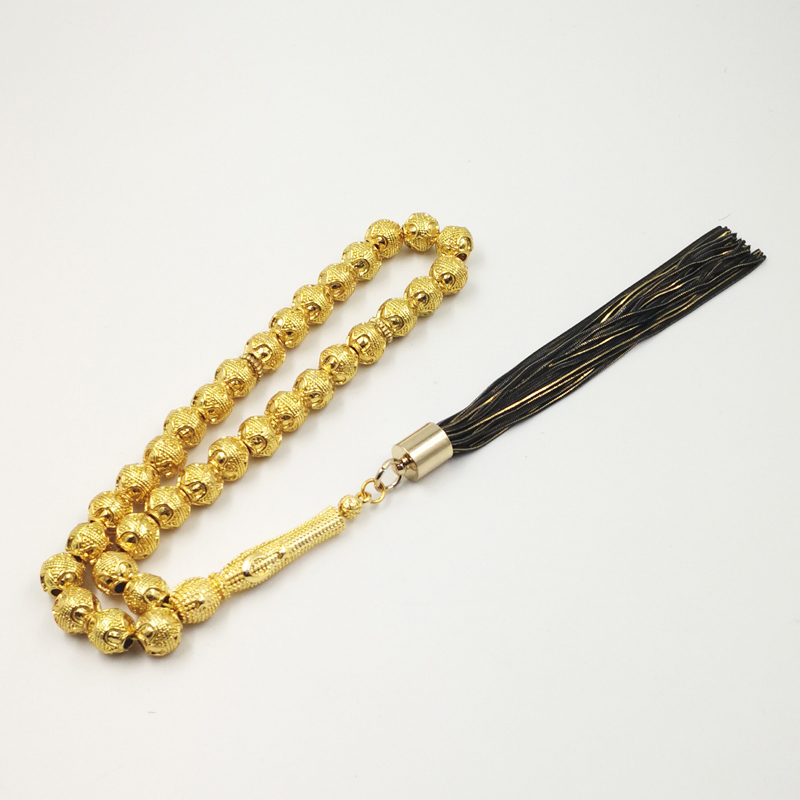Ouro tasbih profissional misba - Men Accessories Store avaliação e preço