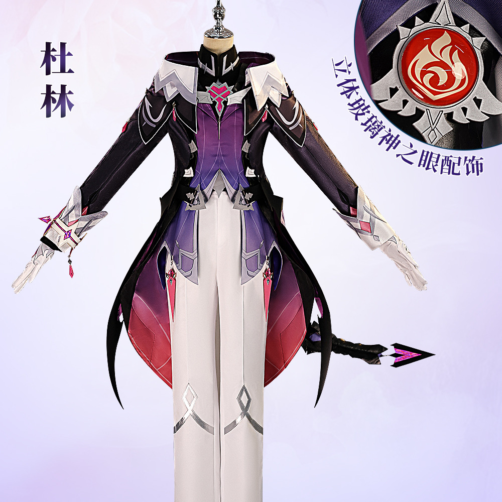 Fantasia Cosplay Durin Genshin - Men Accessories Pack avaliação e preço